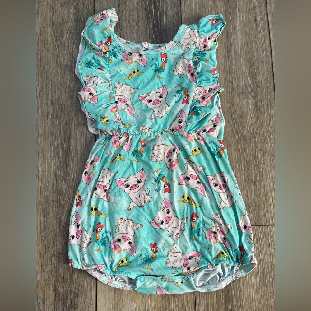 Millie Rose Bamboo Moana Pua One Piece Romper 18-24m